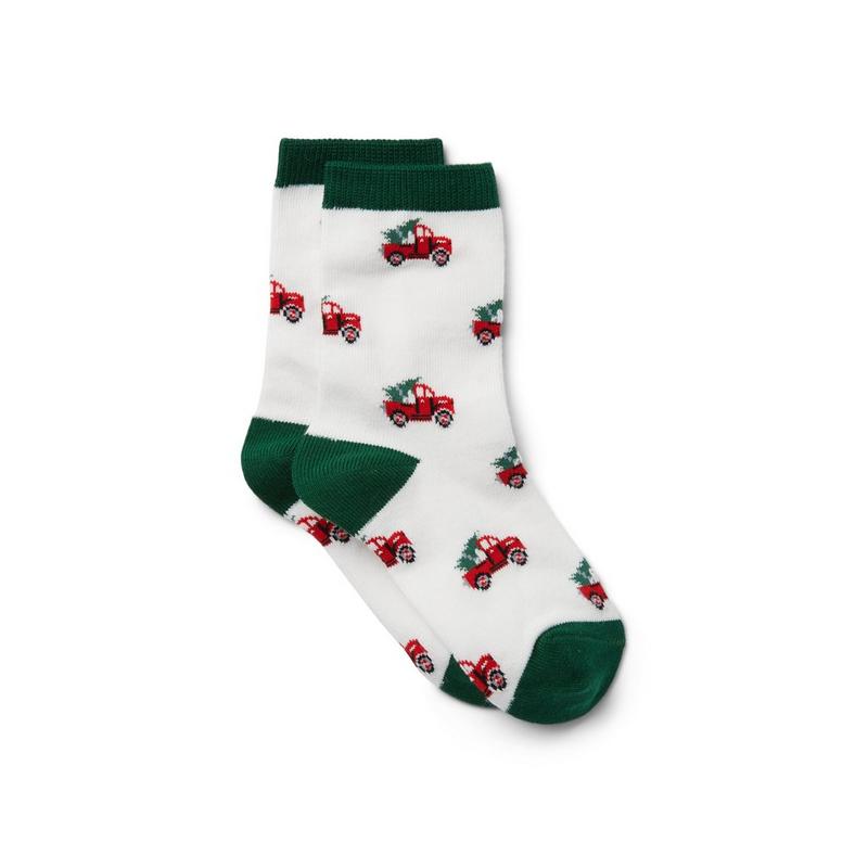 Holiday Truck Sock - Janie And Jack
